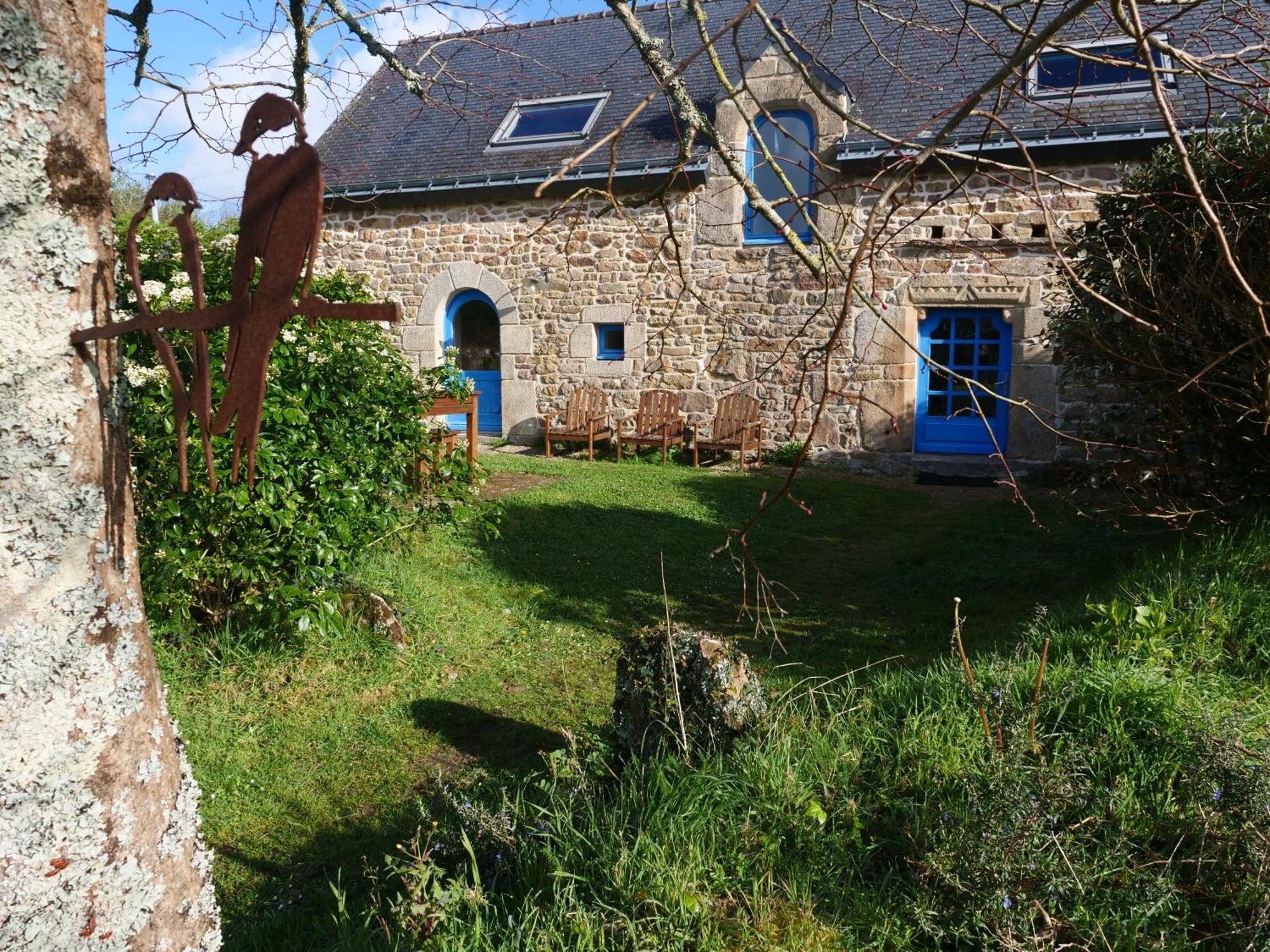 Gite De L'Hirondelle Bleue Brech Exterior foto